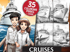 Cruises Coloring Books - CraftNest