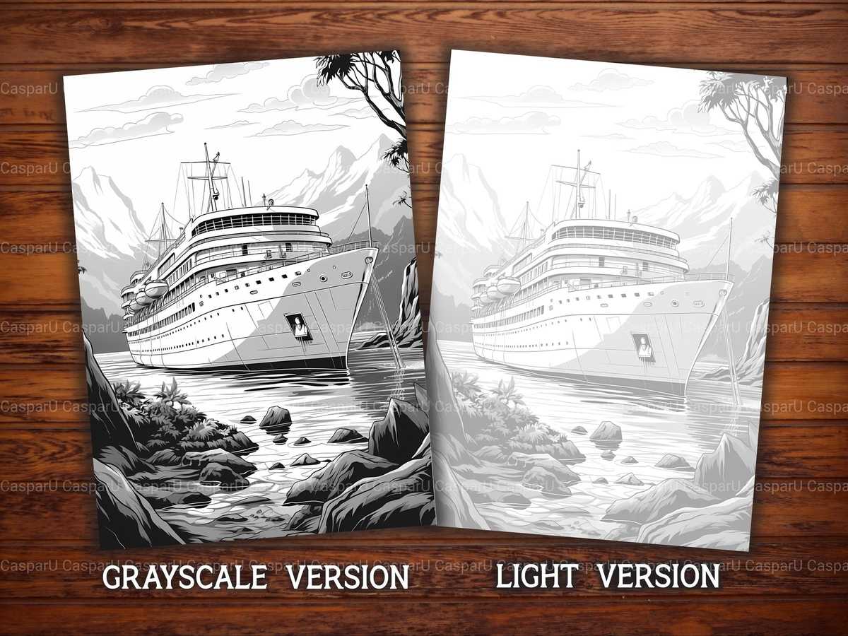 Cruises Coloring Books - CraftNest