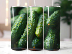 Cucumber 4 Tumbler Wrap - CraftNest - Digital Crafting and Art