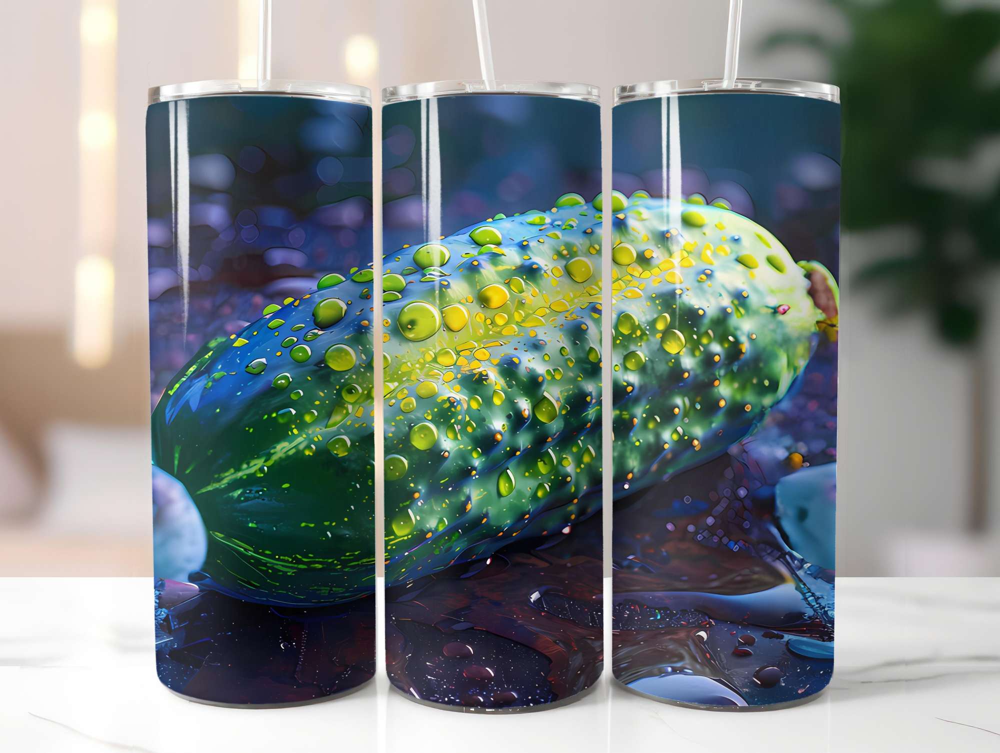 Cucumber 5 Tumbler Wrap - CraftNest - Digital Crafting and Art