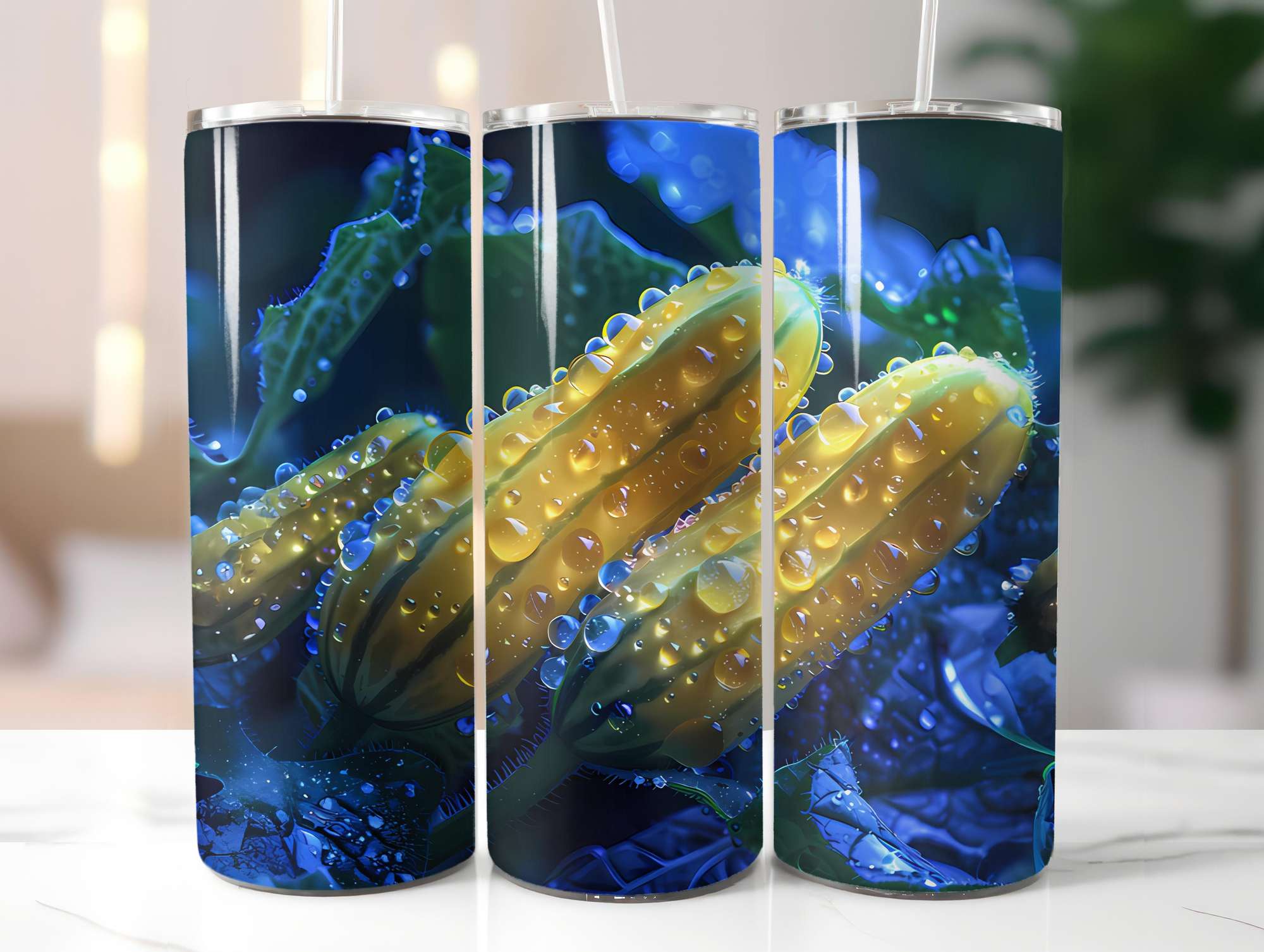 Cucumber 4 Tumbler Wrap - CraftNest - Digital Crafting and Art