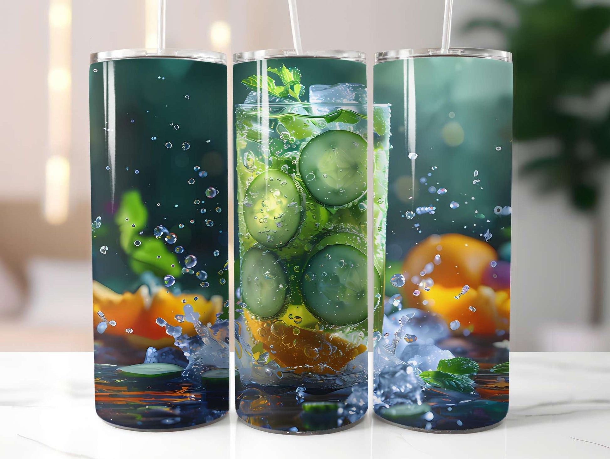 Cucumber 5 Tumbler Wrap - CraftNest - Digital Crafting and Art