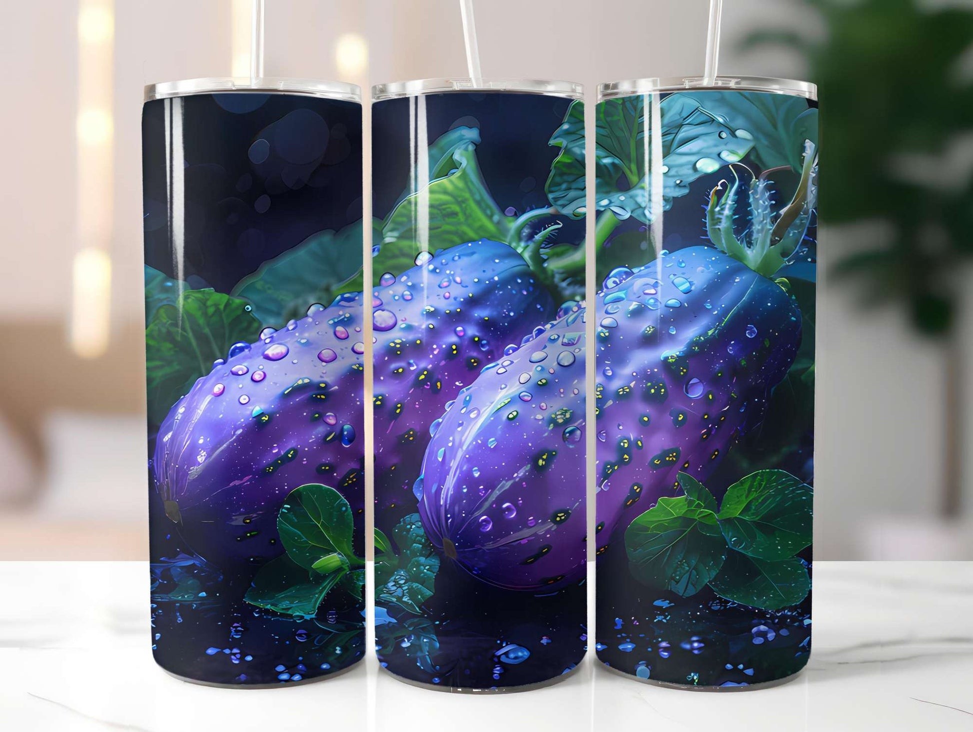 Cucumber 4 Tumbler Wrap - CraftNest - Digital Crafting and Art