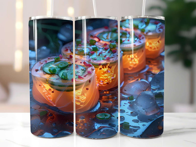 Cucumber 5 Tumbler Wrap - CraftNest - Digital Crafting and Art