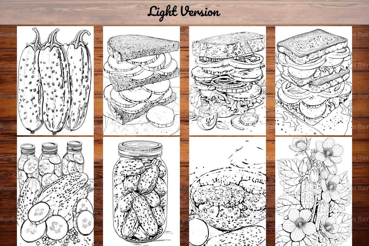 Cucumber Coloring Books - CraftNest - Digital Crafting and Art