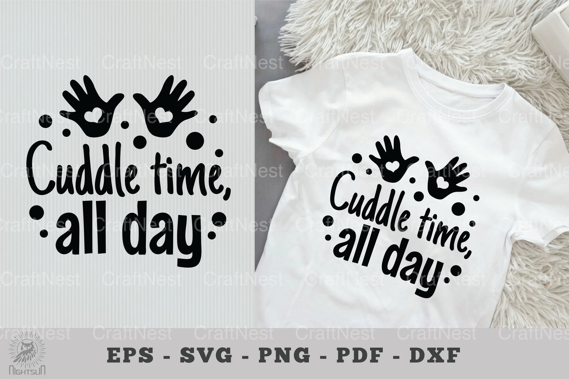 Cuddle Time Baby Quotes Clipart Bundle - CraftNest - Digital Crafting and Art