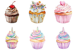 Cupcake Clipart Bundle - CraftNest - Digital Crafting and Art