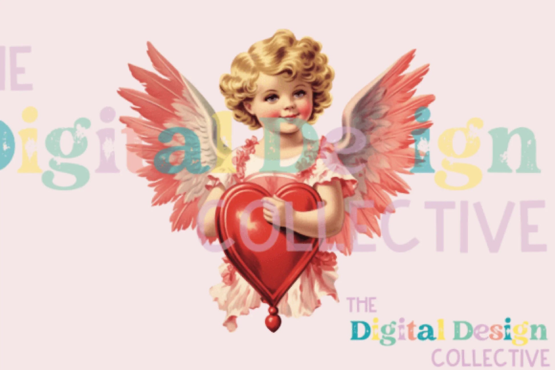 Vintage Cupid Valentine Clipart Bundle - CraftNest - Digital Crafting and Art
