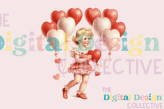 Vintage Cupid Valentine Clipart Bundle - CraftNest - Digital Crafting and Art