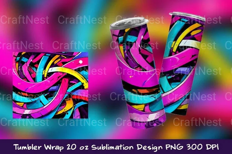 Curvy Tumbler Wrap Clipart Bundle - CraftNest - Digital Crafting and Art