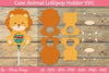 Cute Animals Lollipop Holder SVG Bundle