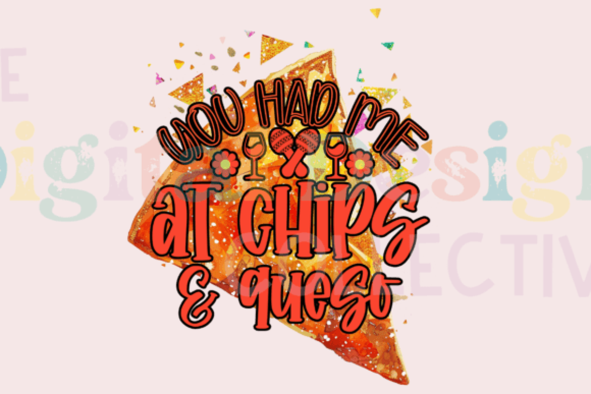 Cute Chips & Queso T-Shirt Design Bundle - CraftNest - Digital Crafting and Art