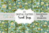 Cute Frogs Seamless Digital Paper