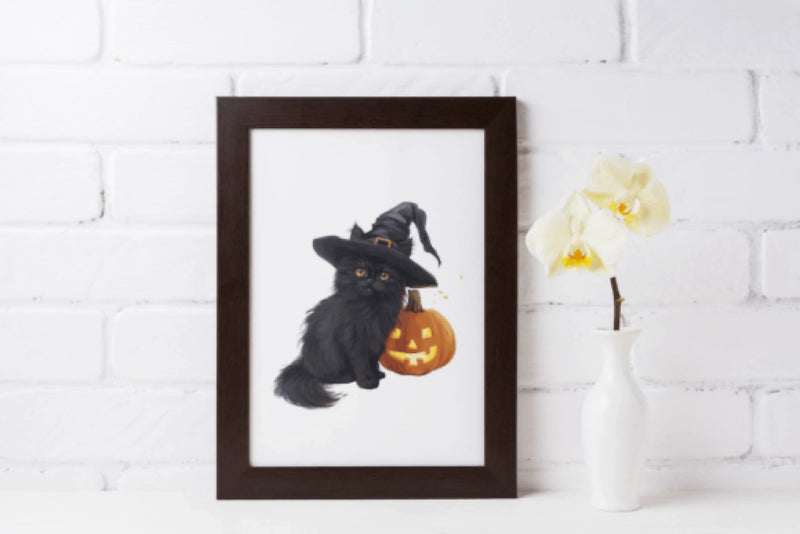 Halloween Cat Clipart Bundle - CraftNest - Digital Crafting and Art