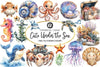Cute Under the Sea Clipart Bundle