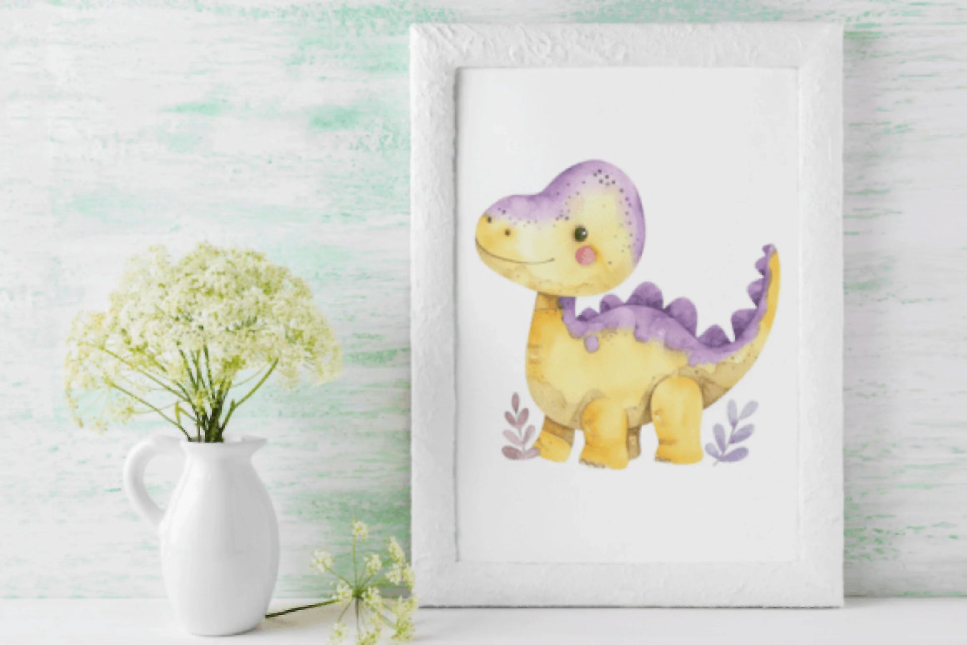 Cute Baby Dinosaur Clipart Bundle - CraftNest - Digital Crafting and Art