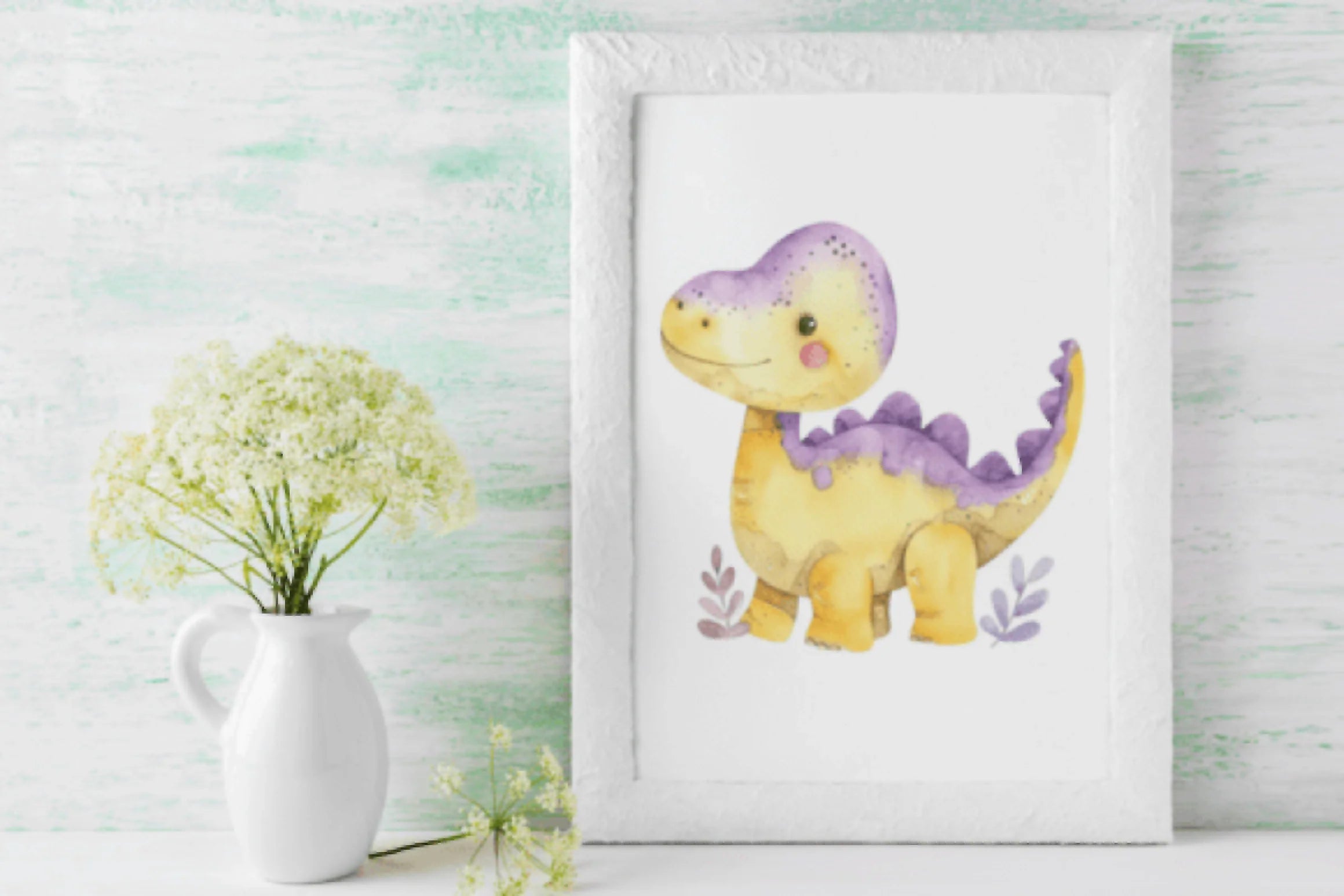 Cute Baby Dinosaur Clipart Bundle - CraftNest - Digital Crafting and Art