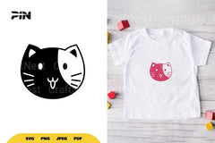 Kawaii Cute Cat SVG Bundle - CraftNest - Digital Crafting and Art