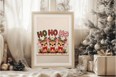 Cute Christmas Reindeer Clipart Bundle - CraftNest - Digital Crafting and Art