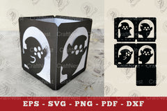 Cute Ghost Lantern Papercut Clipart Bundle - CraftNest - Digital Crafting and Art