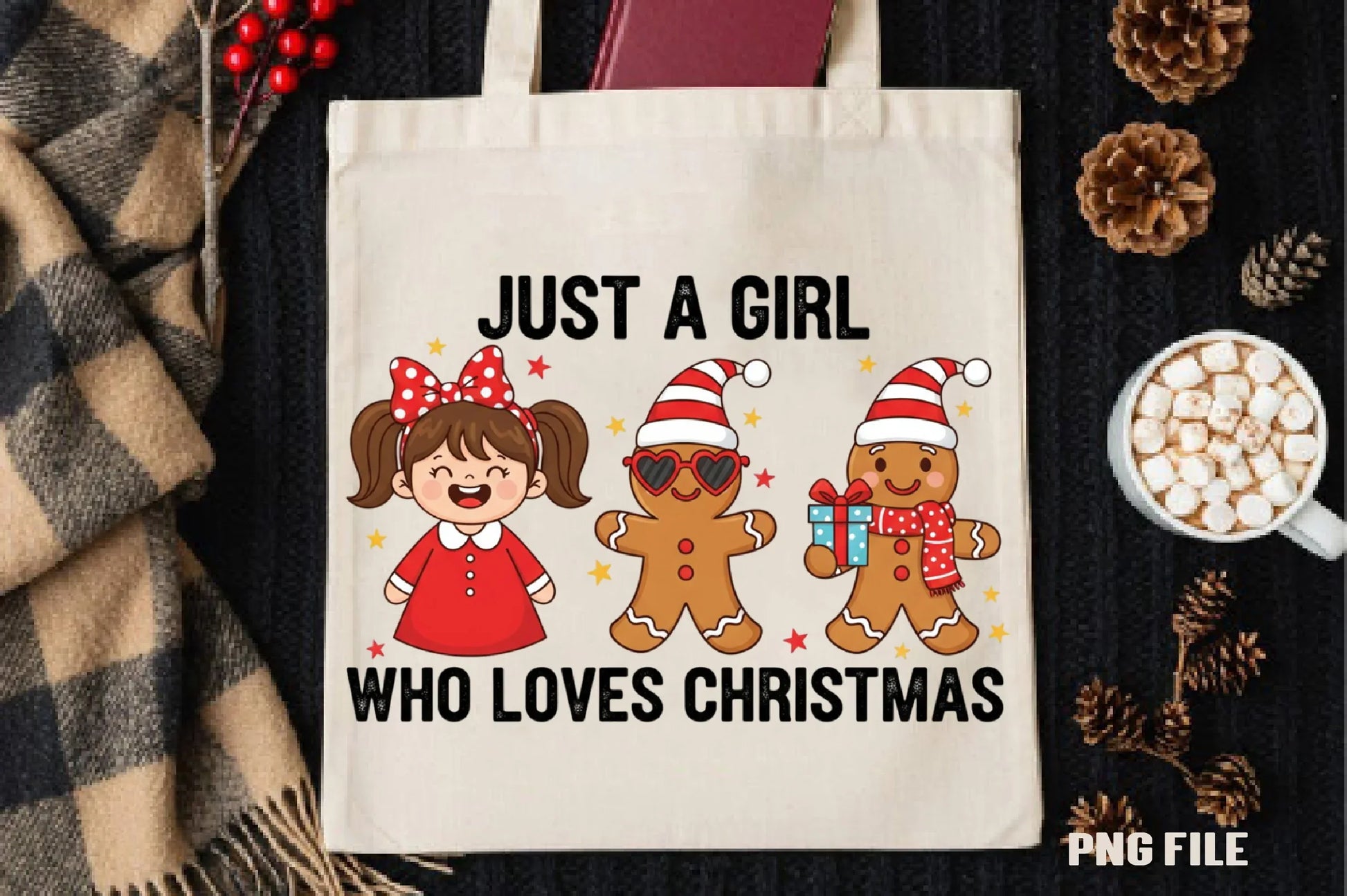 Cute Gingerbread Couple Christmas Clipart Bundle - CraftNest - Digital Crafting and Art