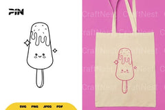Kawaii Ice Cream SVG Bundle - CraftNest - Digital Crafting and Art
