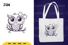Cute Owl SVG Bundle - CraftNest - Digital Crafting and Art