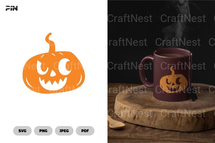 Cute Pumpkin SVG Bundle - CraftNest - Digital Crafting and Art