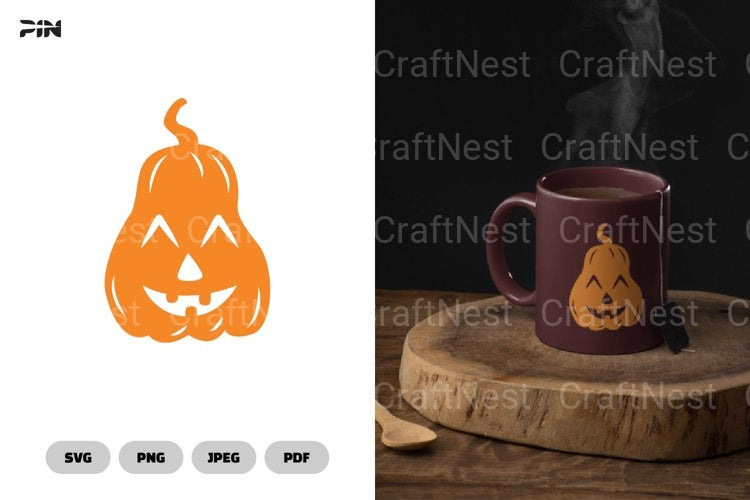 Cute Pumpkin SVG Bundle - CraftNest - Digital Crafting and Art