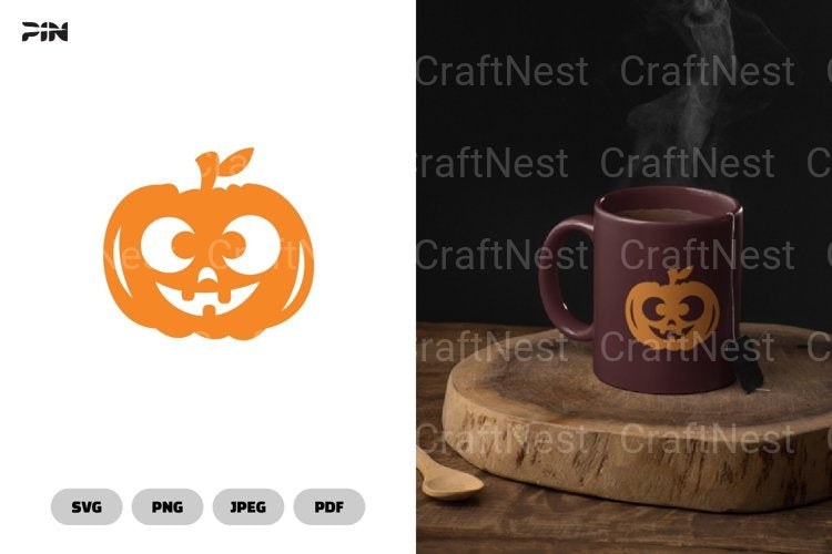 Cute Pumpkin SVG Bundle - CraftNest - Digital Crafting and Art
