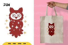Cute Star Owl Clipart Bundle - CraftNest - Digital Crafting and Art