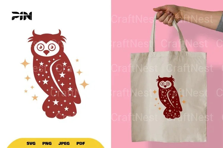 Cute Star Owl Clipart Bundle - CraftNest - Digital Crafting and Art
