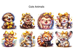 Cute Animals - CraftNest - Digital Crafting and Art