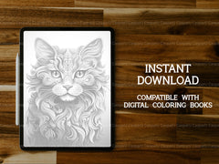 Cute Cats Coloring Books - CraftNest