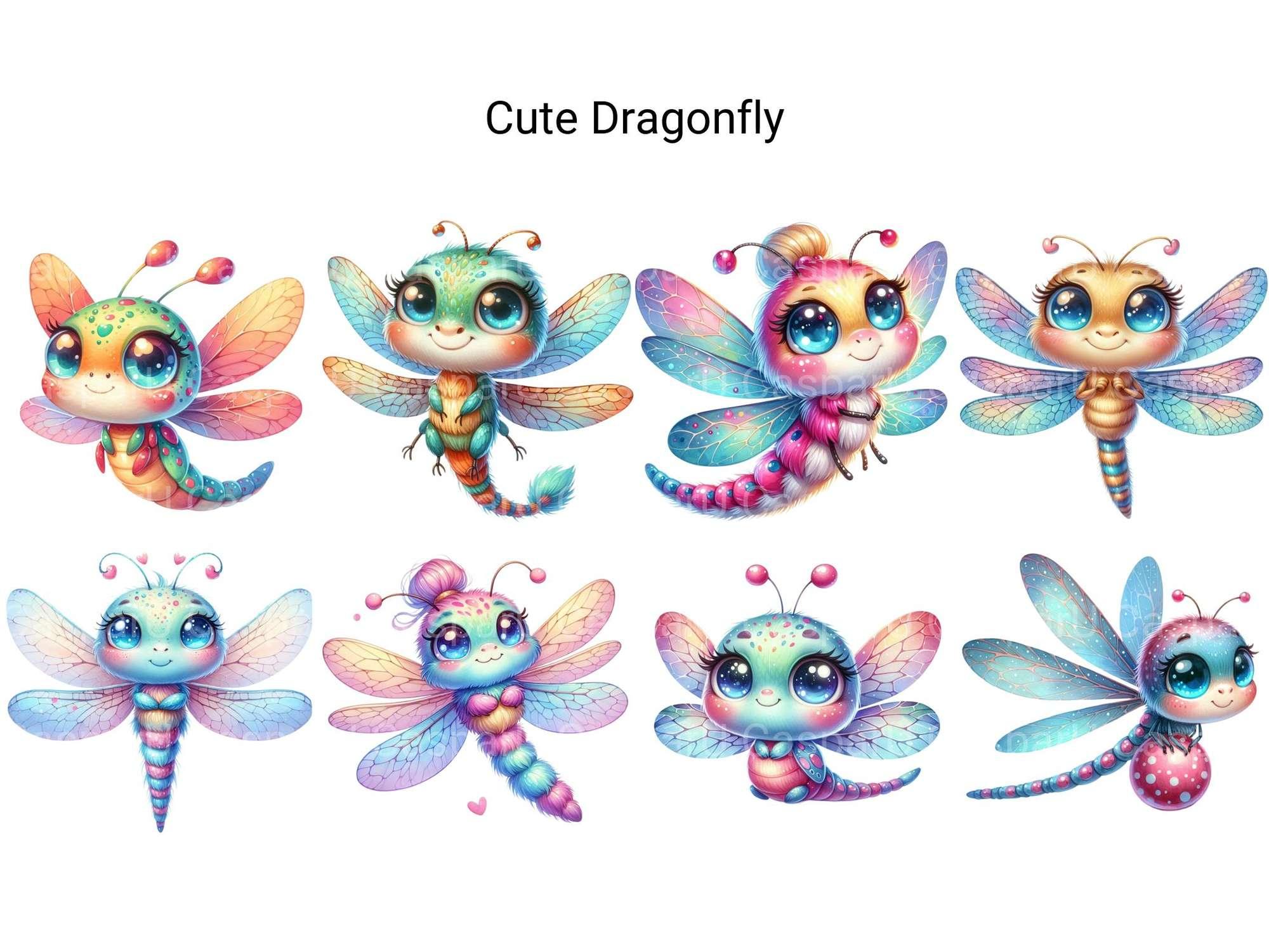 Cute Dragonfly - CraftNest - Digital Crafting and Art