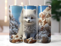 Cute Arctic Animals Tumbler Wrap - CraftNest