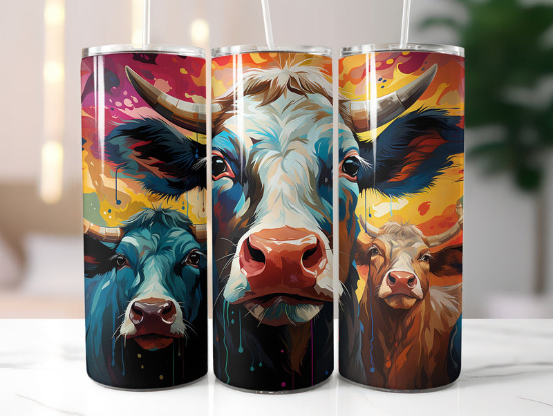 Cute Cows Tumbler Wrap - CraftNest