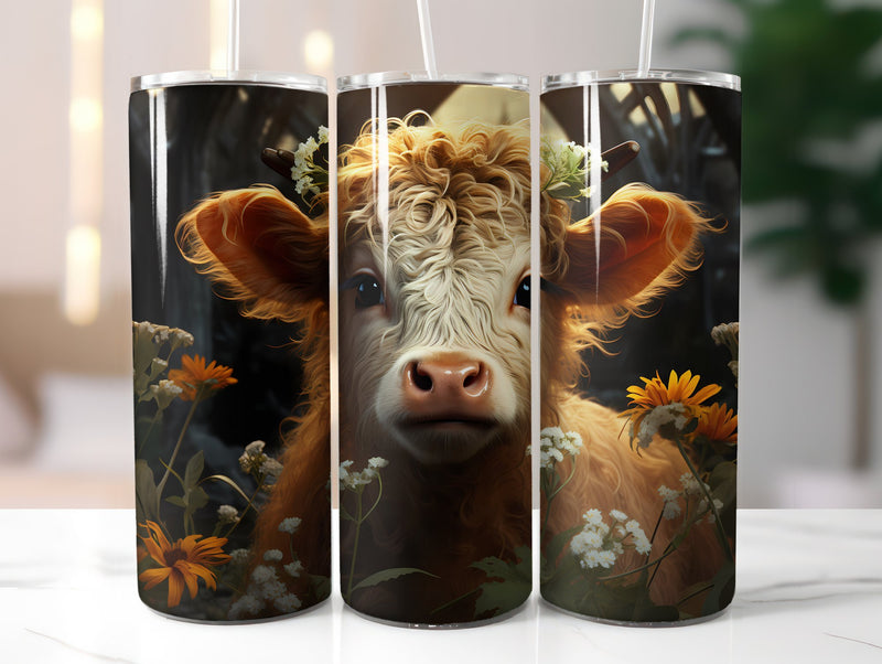 Cute Cows Tumbler Wrap - CraftNest