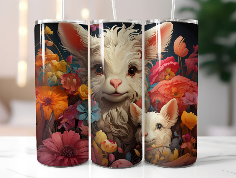 Cute Farm animals Tumbler Wrap - CraftNest
