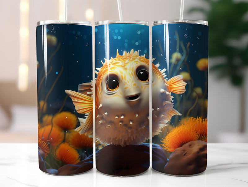 Cute Under the sea Tumbler Wrap - CraftNest