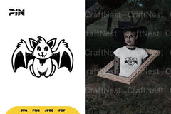 Cute and Kawaii Bat SVG Bundle - CraftNest - Digital Crafting and Art