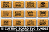 Cutting Board SVG Bundle