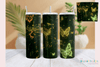 Cyber Neon Butterfly Tumbler Wrap Bundle