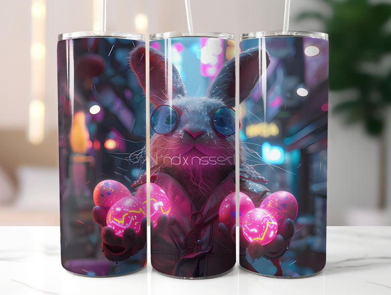 Cyberpunk Easter 6 Tumbler Wrap - CraftNest