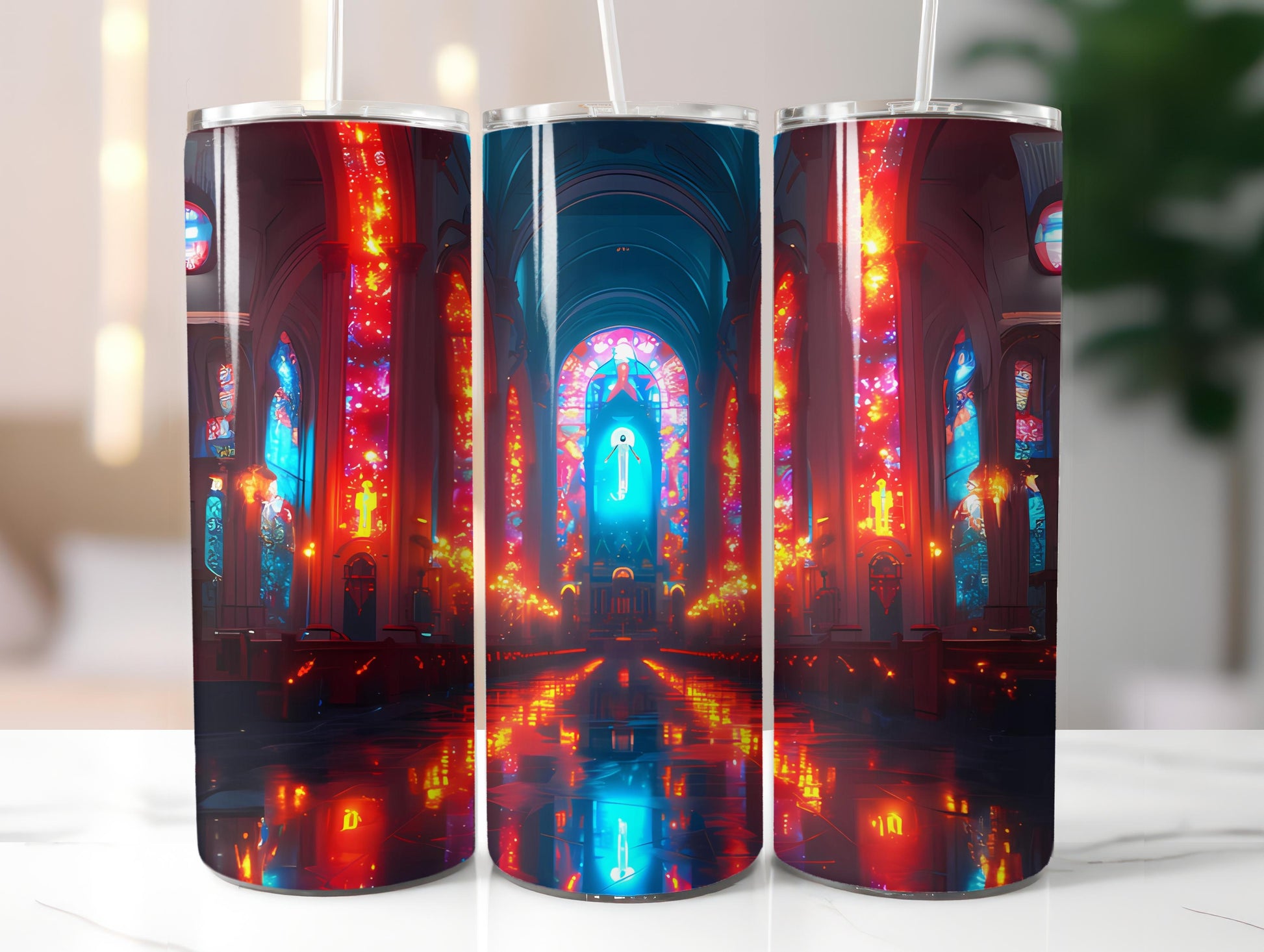 Cyberpunk Easter 4 Tumbler Wrap - CraftNest