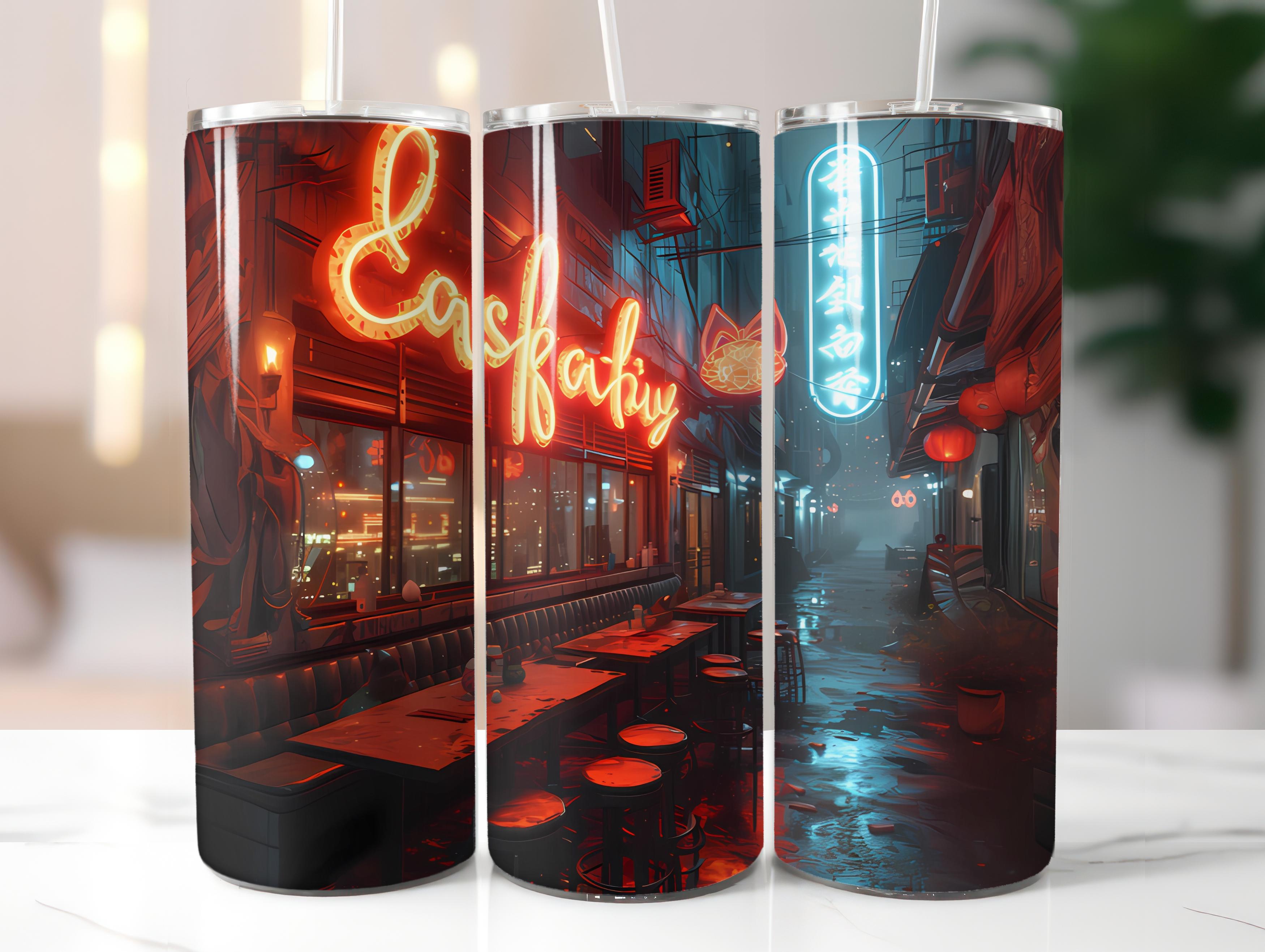 Cyberpunk Easter 5 Tumbler Wrap - CraftNest