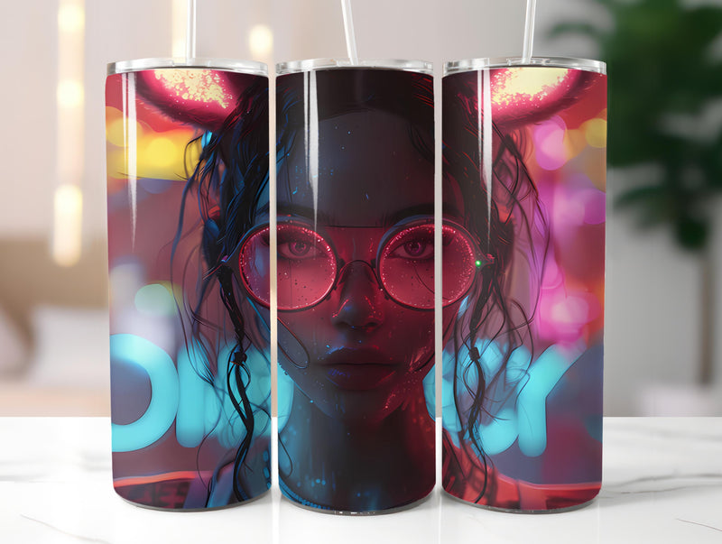 Cyberpunk Easter 5 Tumbler Wrap - CraftNest