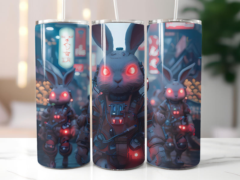 Cyberpunk Easter 2 Tumbler Wrap - CraftNest