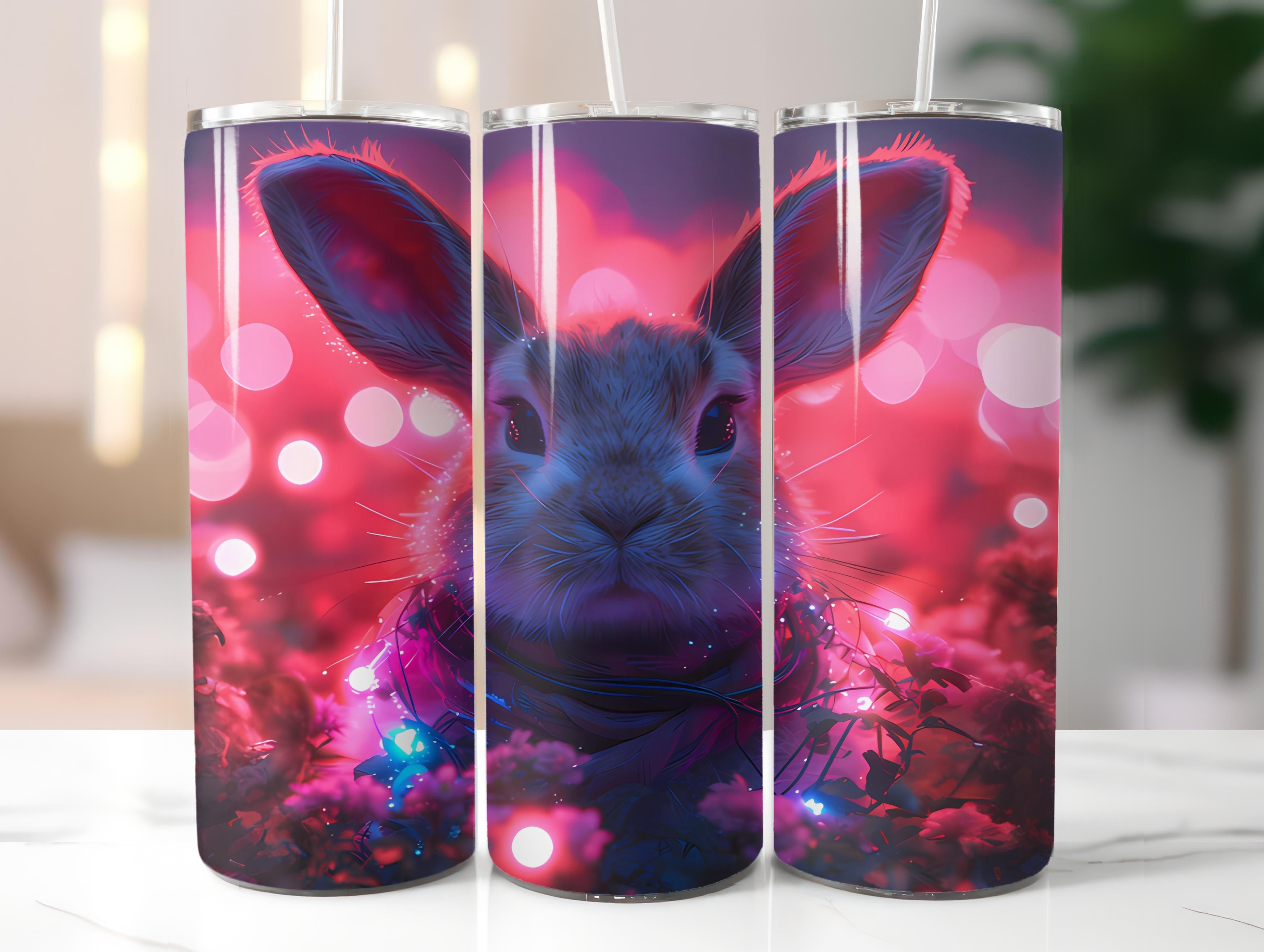 Cyberpunk Easter 3 Tumbler Wrap - CraftNest