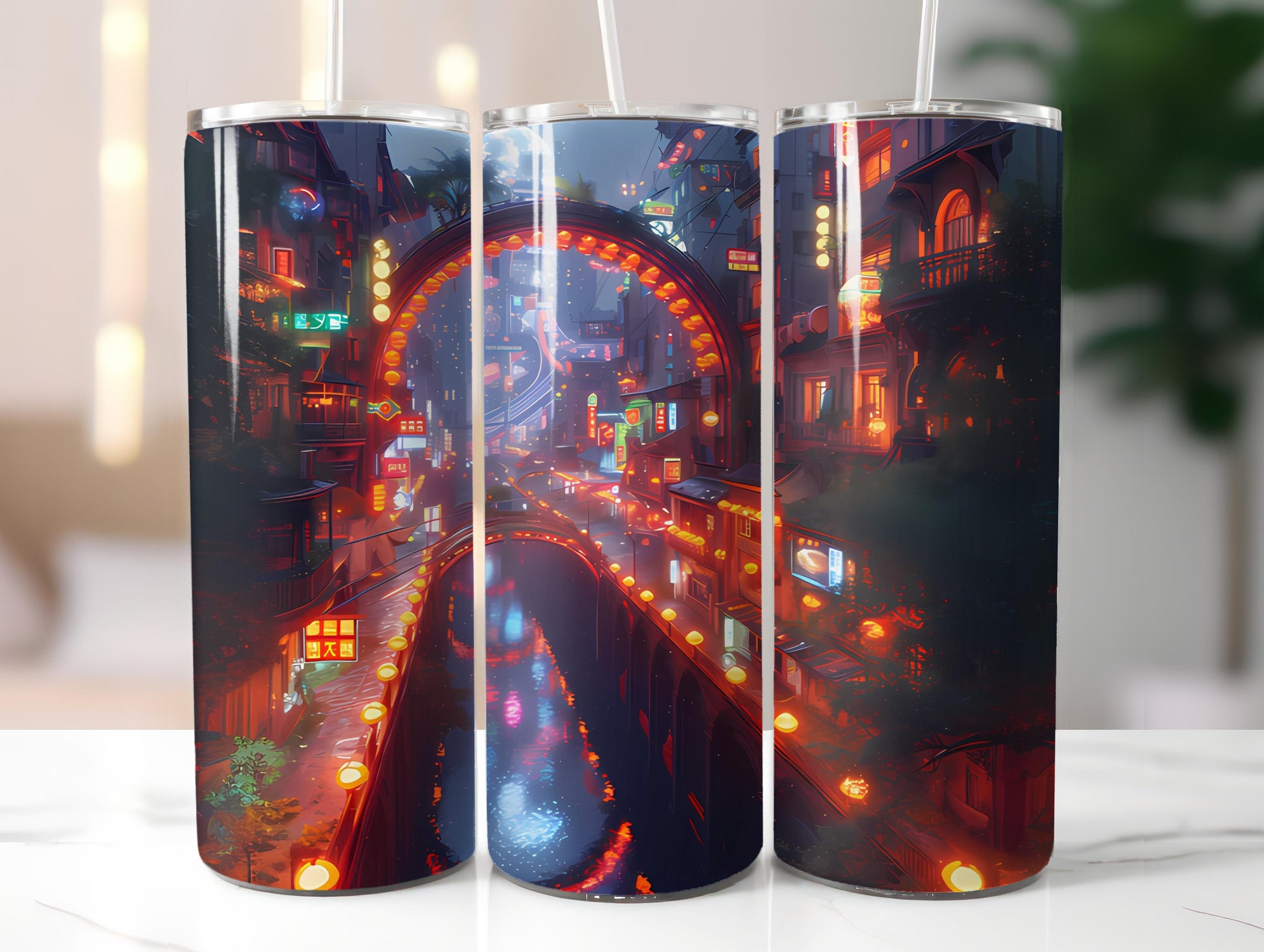 Cyberpunk Easter 4 Tumbler Wrap - CraftNest